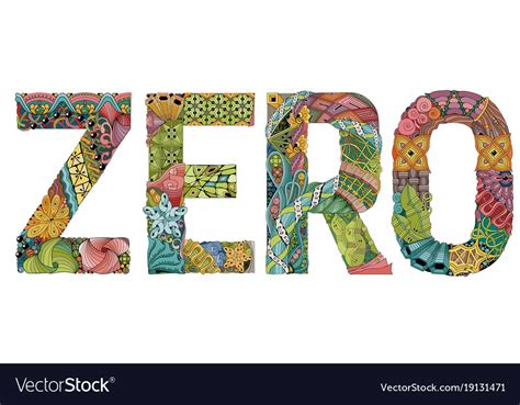 words for zero.
